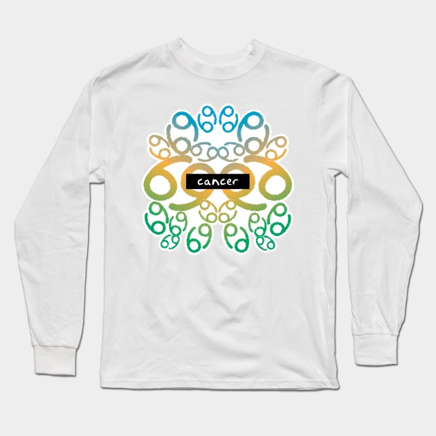 Cancer Long Sleeve T-Shirt by west13thstreet